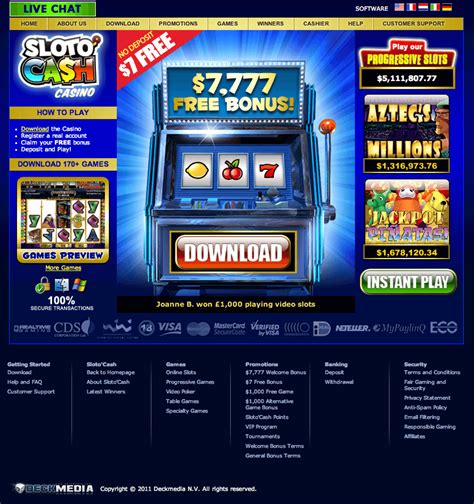 sloto cash casino download.